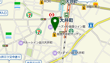 KOMEHYO買取センター阪急大井町ガーデンの地図画像