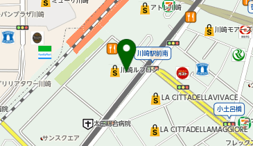 KOMEHYO買取センター 川崎ルフロンの地図画像