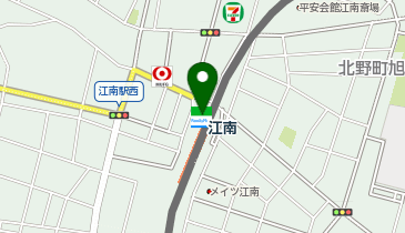 KOMEHYO買取センターミュープラット江南の地図画像
