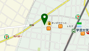 KOMEHYO買取センター学芸大学西口の地図画像