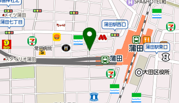 KOMEHYO買取センター蒲田西口の地図画像