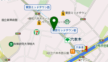KOMEHYO買取センター六本木の地図画像