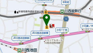 KOMEHYO買取センター川西阪急の地図画像