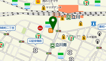KOMEHYO買取センター立川南口の地図画像