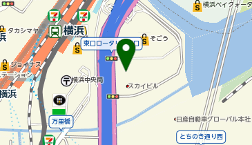 KOMEHYO買取センター横浜スカイビルの地図画像