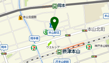 KOMEHYO買取センター 神戸岡本の地図画像