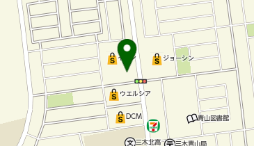 クリーニングルビー イオン三木青山店の地図画像