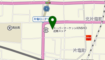 クリーニングルビー KINSHO大和高田店の地図画像