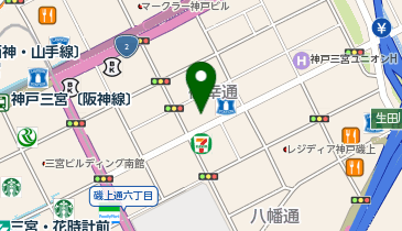 クリーニングルビー 御幸通店の地図画像