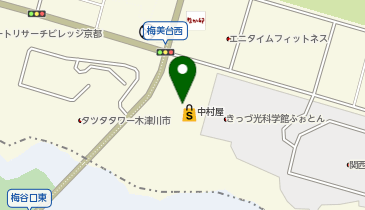 クリーニングルビー 中村屋梅美台店(コーヨー)の地図画像