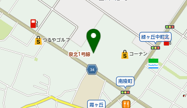 クリーニングルビー ライフ石津店の地図画像