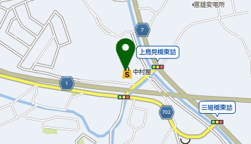 クリーニングルビー 中村屋富雄店の地図画像