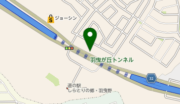 クリーニングルビー サンプラザ羽曳が丘店の地図画像