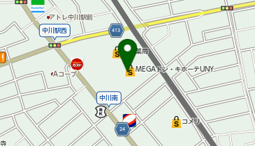 クリーニングルビー MEGAドン・キホーテ嬉野店の地図画像