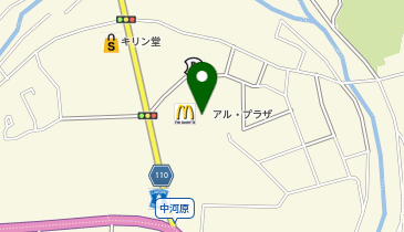 クリーニングルビー アルプラザ茨木店の地図画像
