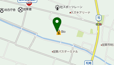 クリーニングルビー イオン社店の地図画像