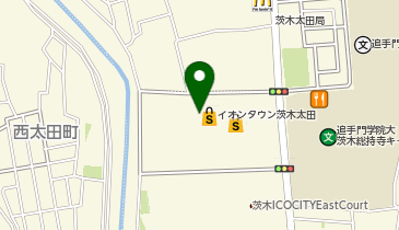 クリーニングルビー イオンタウン茨木太田店の地図画像