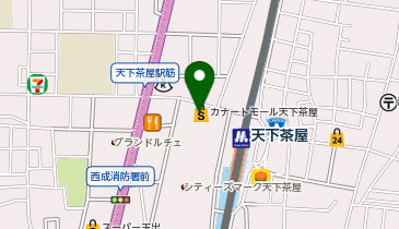 クリーニングルビー デイリーカナートイズミヤ天下茶屋店の地図画像