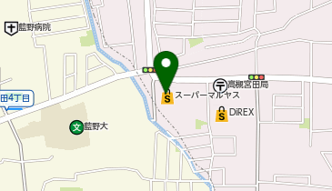 クリーニングルビー マルヤス宮田店の地図画像