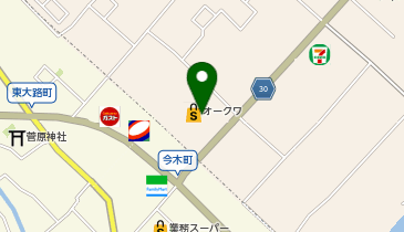 クリーニングルビー オークワ和泉小田店の地図画像
