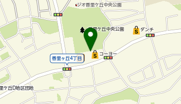 クリーニングルビー KOHYO香里ケ丘店(旧ピーコック香里ケ丘店)の地図画像