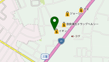 クリーニングルビー イオンいかるが店の地図画像
