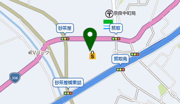 クリーニングルビー スーパーセンターオークワ富雄中町店の地図画像