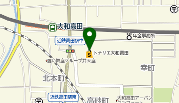 クリーニングルビー トナリエ高田店の地図画像