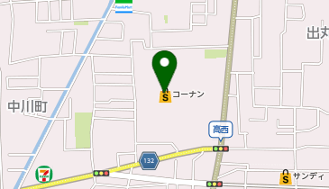クリーニングルビー ライフ高槻城西店の地図画像