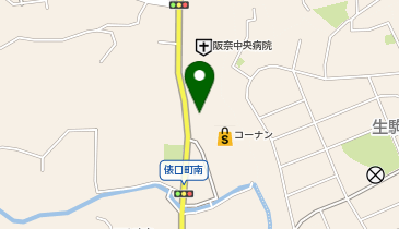 クリーニングルビー 生駒俵口店の地図画像