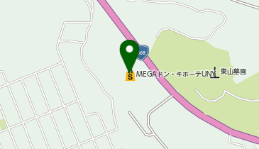 クリーニングルビー MEGAドン・キホーテUNY名張店(旧 アピタ名張店)の地図画像