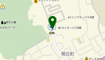 クリーニングルビー 枚方公園店の地図画像