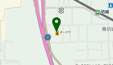 クリーニングルビー オークワ橿原坊城店の地図画像