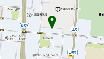 クリーニングルビー デイリーカナートイズミヤ法円坂店の地図画像