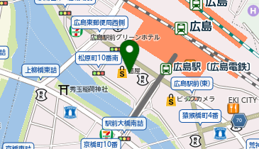 カフェコムサ 福屋広島駅前店の地図画像
