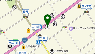 岩手銀行 八戸プラザの地図画像