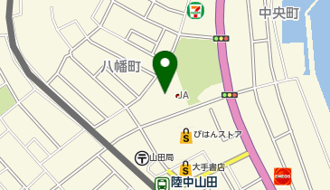 岩手銀行 山田支店の地図画像