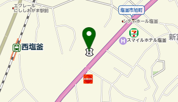 岩手銀行 塩釜支店の地図画像