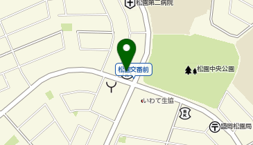岩手銀行 松園支店の地図画像