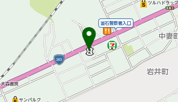 岩手銀行 中妻支店の地図画像