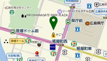 御座候 広島そごう店の地図画像