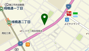 純生食パン工房HARE/PAN 高知店の地図画像