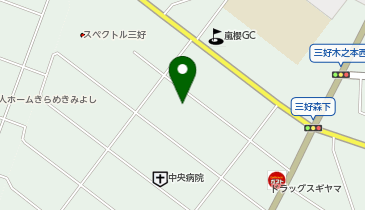 ゆうゆう未来館三好の地図画像