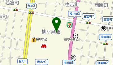 ゆうゆう未来館柳ケ瀬の地図画像
