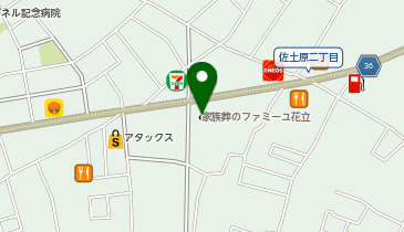家族葬のファミーユ 花立ホールの地図画像