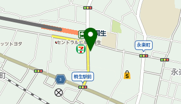家族葬のファミーユ 西桐生駅前ホールの地図画像