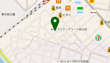 家族葬のファミーユ 新小岩ホールの地図画像