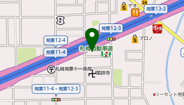 家族葬のファミーユ はっさむホールの地図画像