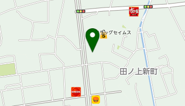 家族葬のファミーユ 田ノ上ホールの地図画像