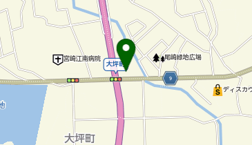 家族葬のファミーユ 大坪ホールの地図画像